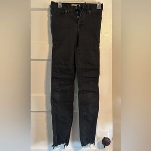 Madewell 9" high rise skinny